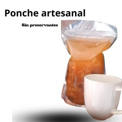 Ponche Artesanal, Sin preservantes 1 litro concentrado
